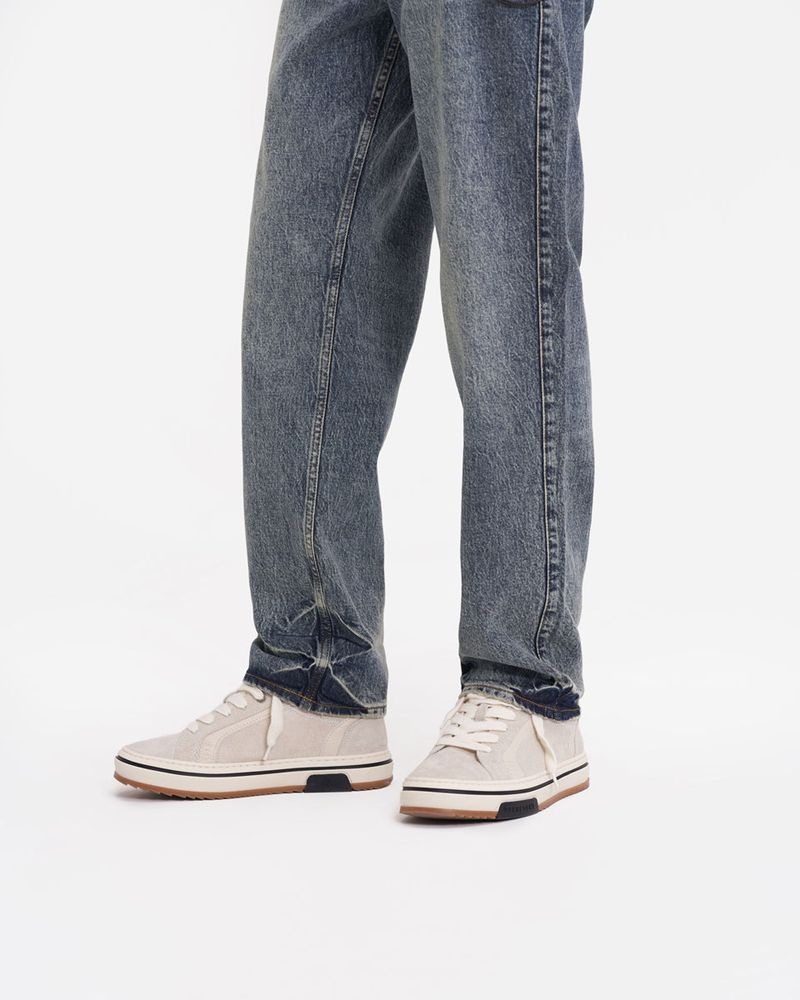 Men's Represent R2 Straight Leg Jeans Blue | UK-ILRQY1496