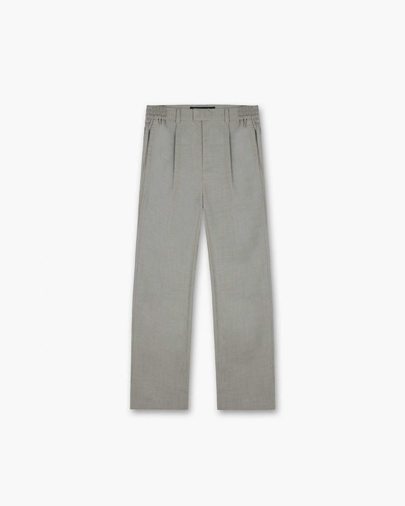 Men\'s Represent Relaxed Trousers Grey | UK-ATVDP5297