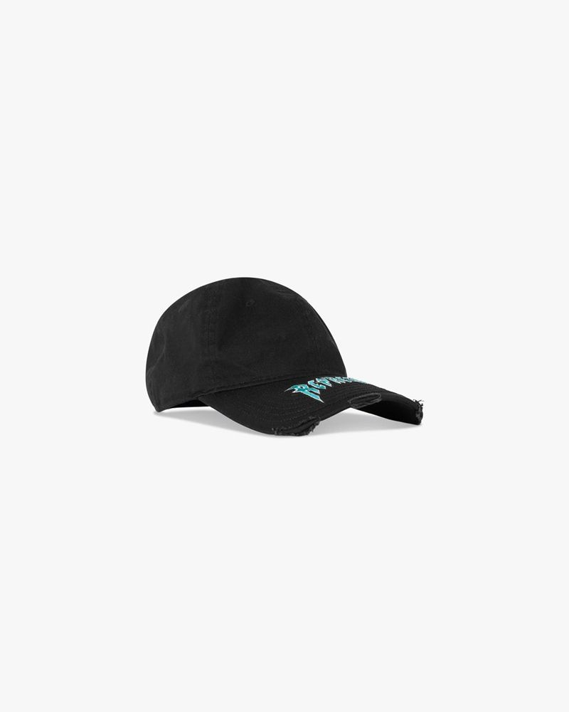 Men's Represent Rep Rock New Era 9twenty Cap Black | UK-AOGCH5784