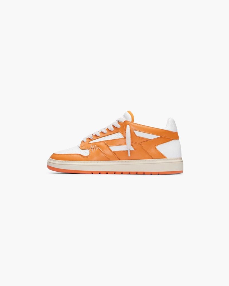 Men's Represent Reptor Low Trainers Orange | UK-XPDBJ5269