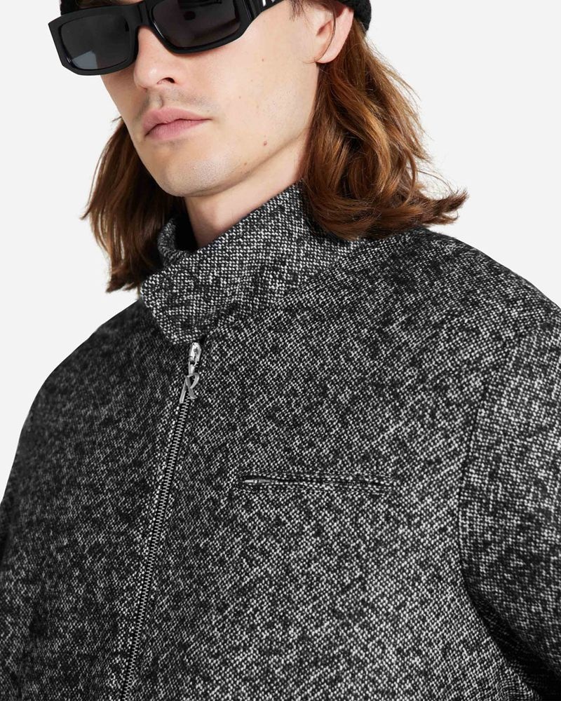 Men's Represent Smart Jacket Dark Grey | UK-NZFTM1734