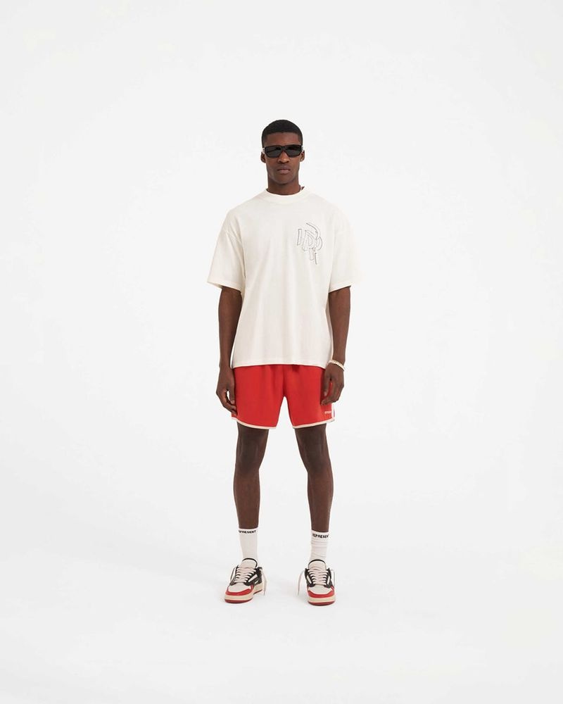 Men's Represent Souvenir Shorts Red | UK-QIFTN2017