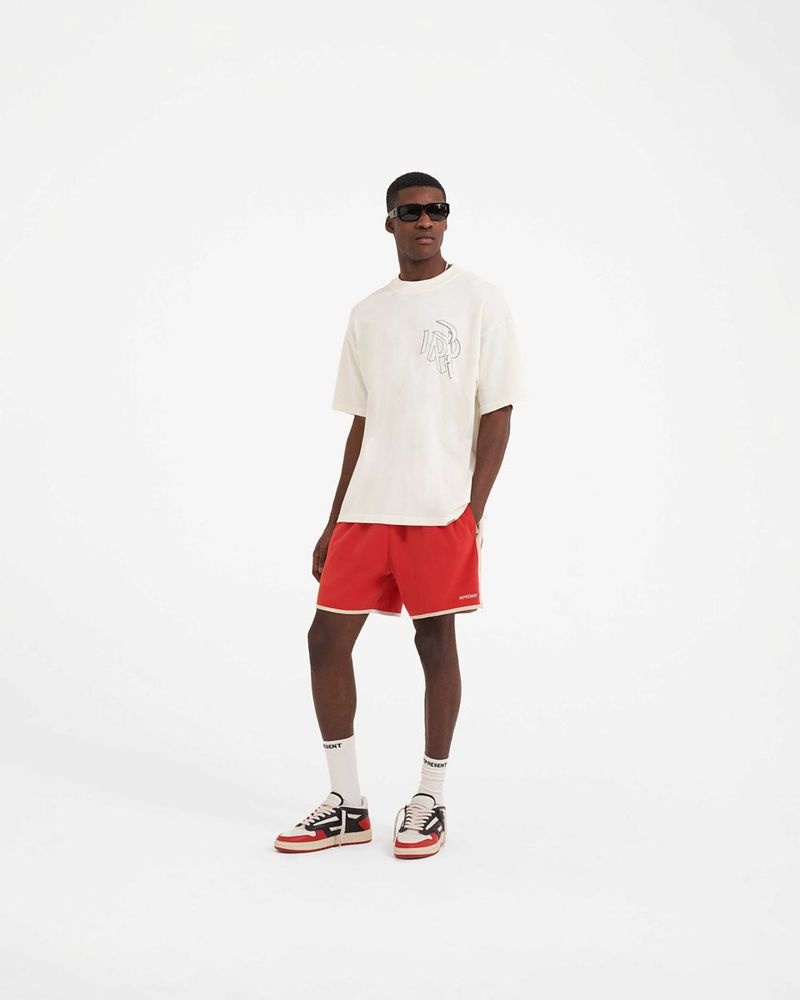 Men's Represent Souvenir Shorts Red | UK-QIFTN2017