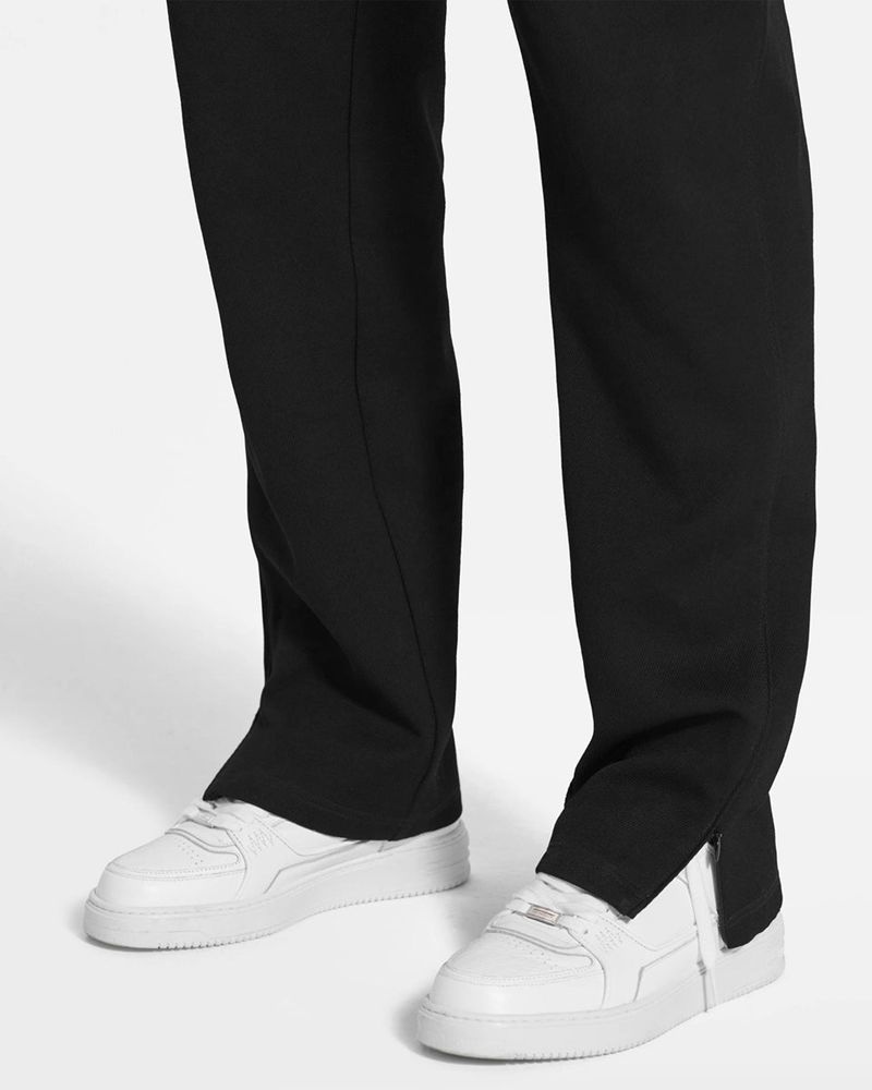 Men's Represent Split Trousers Black | UK-VBALW4189