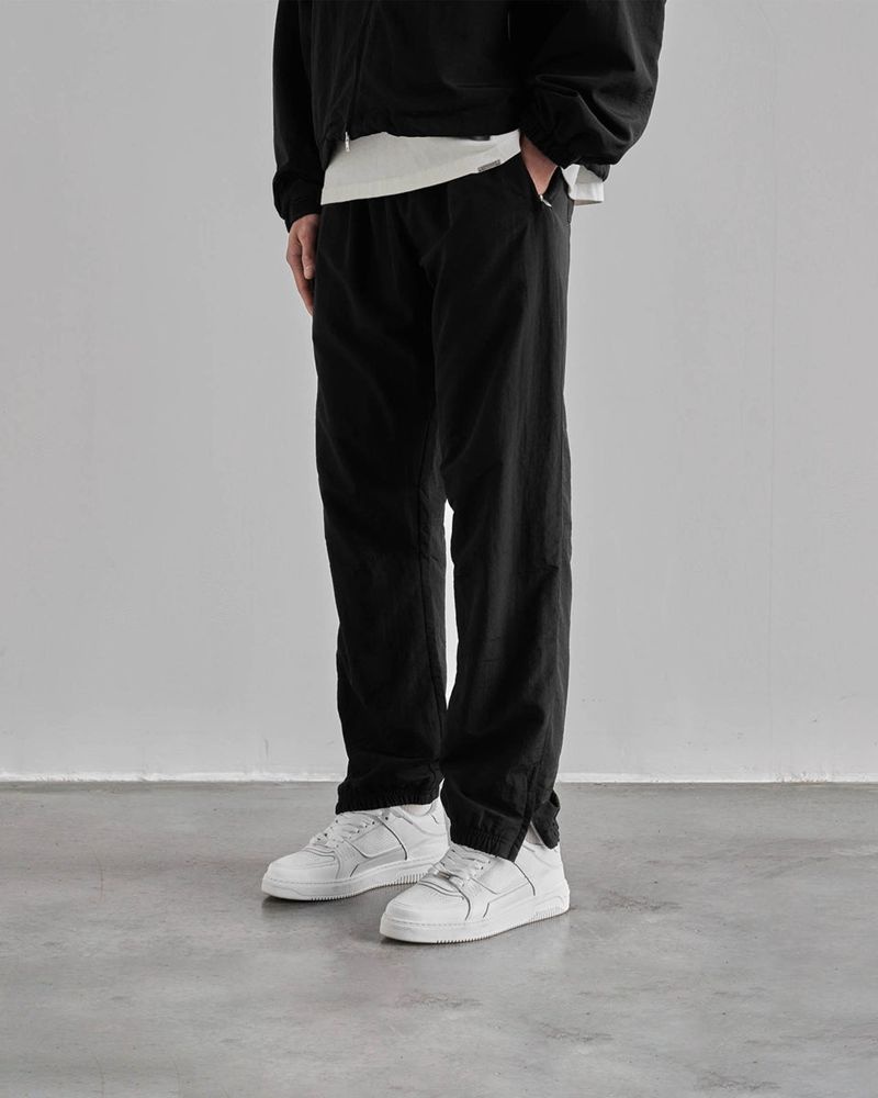 Men's Represent Ss22 Track Trousers Black | UK-CFKZX9807