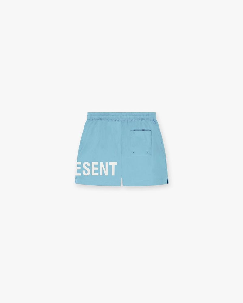 Men's Represent Ss23 Swim Shorts Light Blue | UK-NQKVG6297