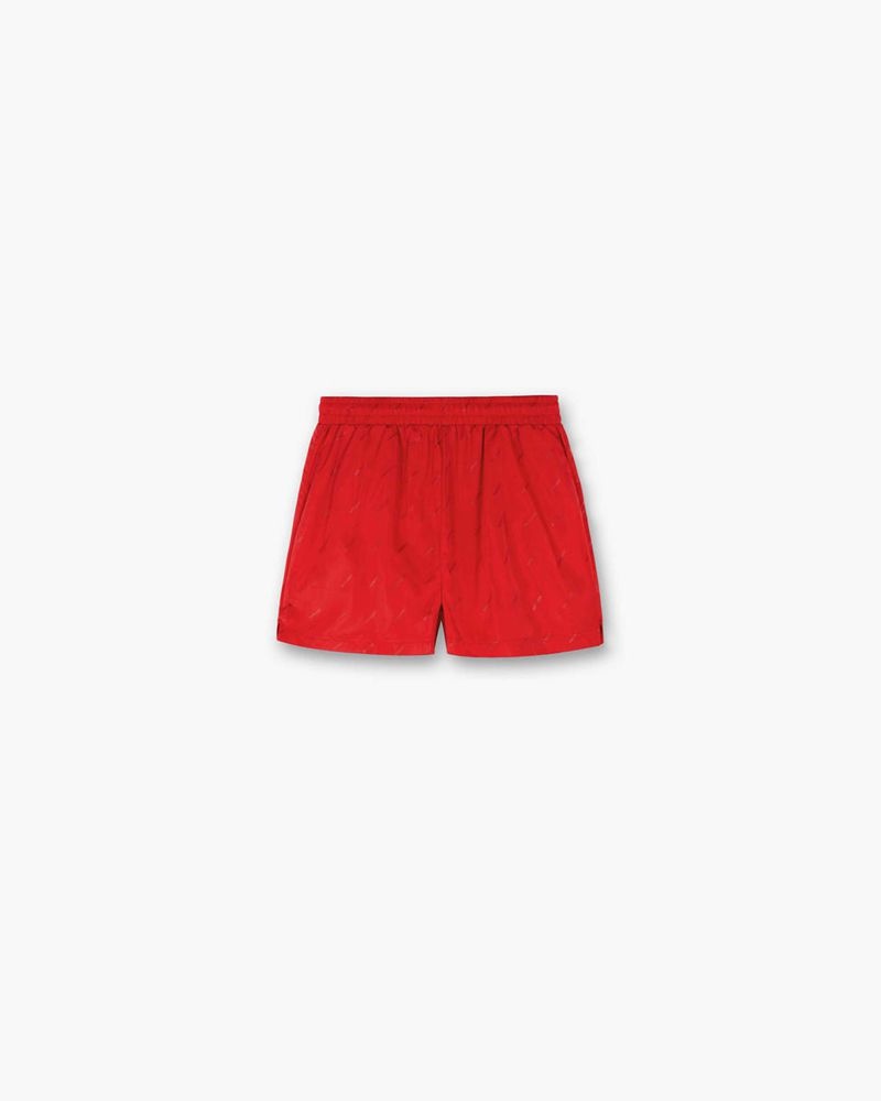 Men\'s Represent Ss23 Swim Shorts Red | UK-YFVGJ8401