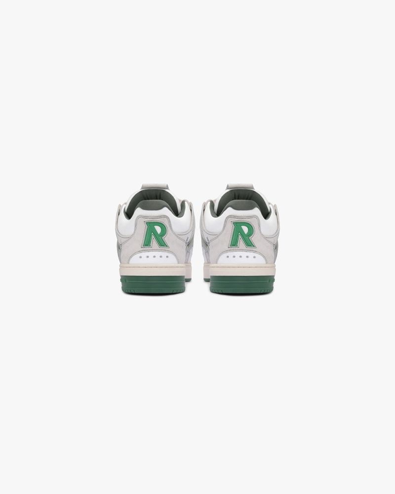 Men's Represent Stockx Bully Trainers Grey / Green | UK-FSODZ1592