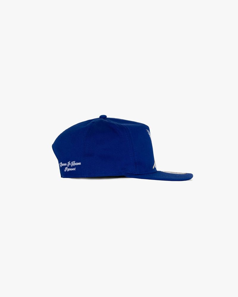 Men's Represent Storms In Heaven New Era 9fifty Cap Blue | UK-YMSDJ1792