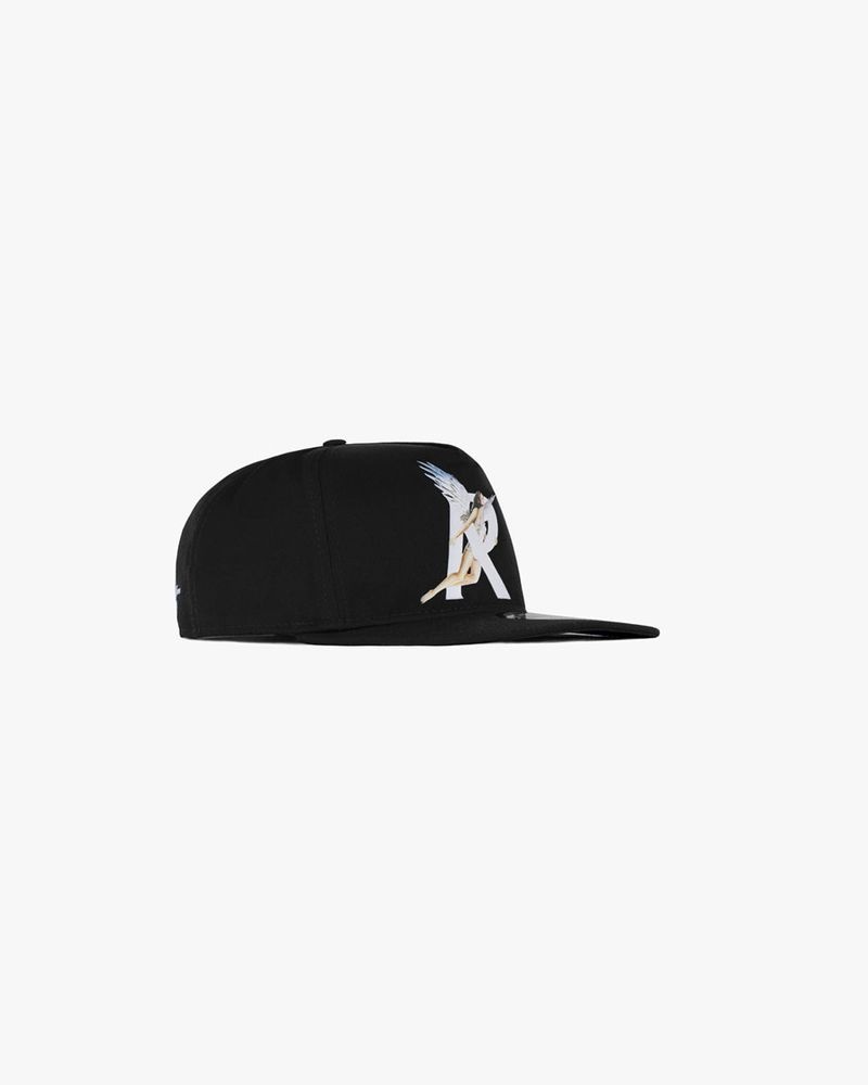 Men's Represent Storms In Heaven New Era 9fifty Cap Black | UK-EOZNP4560