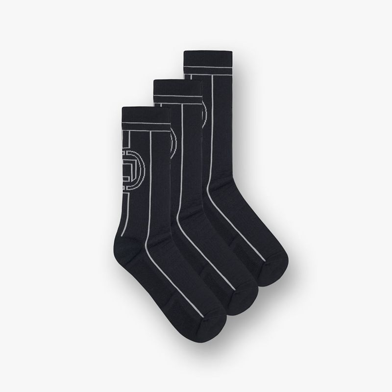 Men\'s Represent Team 247 3-pack Training Socks Black | UK-BGKXQ9765