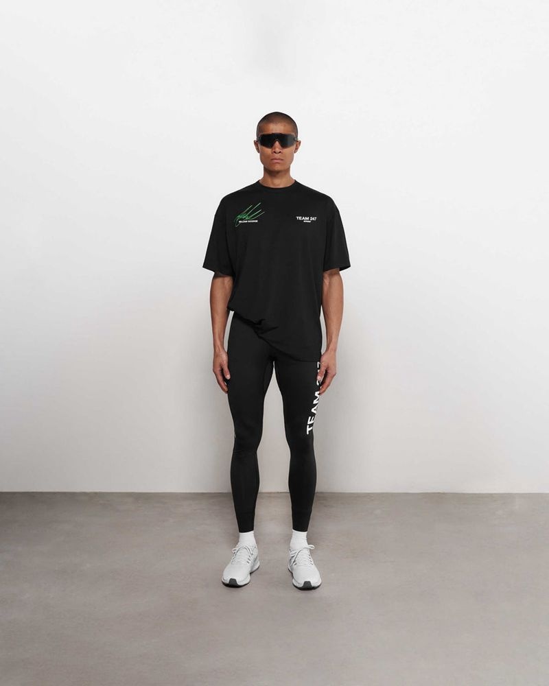 Men's Represent Team 247 Leggings Black | UK-DWXOE1863