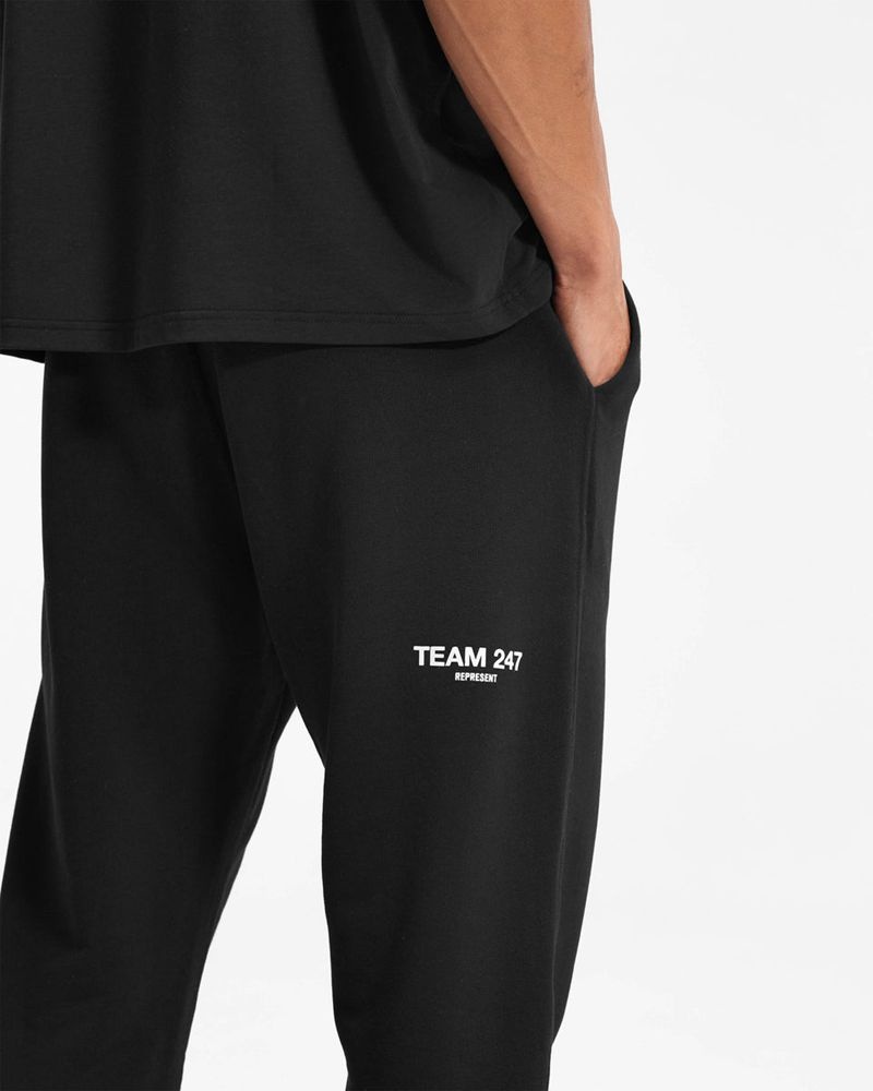 Men's Represent Team 247 Sweatpants Black | UK-HSNXY5461