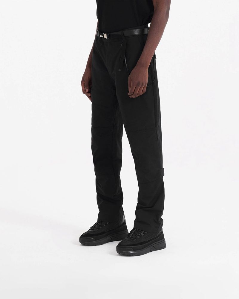 Men's Represent Tech Cargo Trousers Black | UK-ESQFH3871