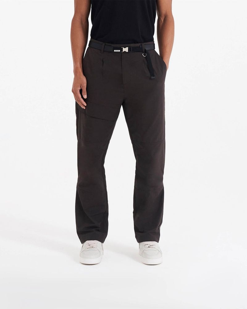 Men's Represent Tech Cargo Trousers Dark Brown | UK-RHFZD0548