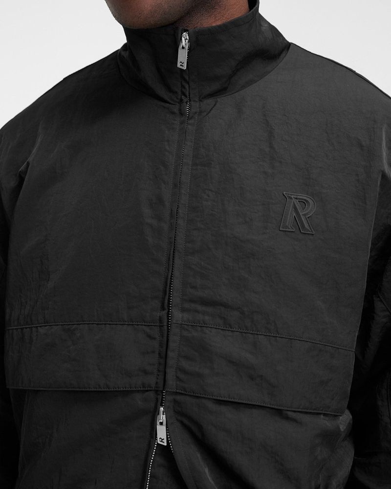 Men's Represent Track Coat Black | UK-MHWTU9603