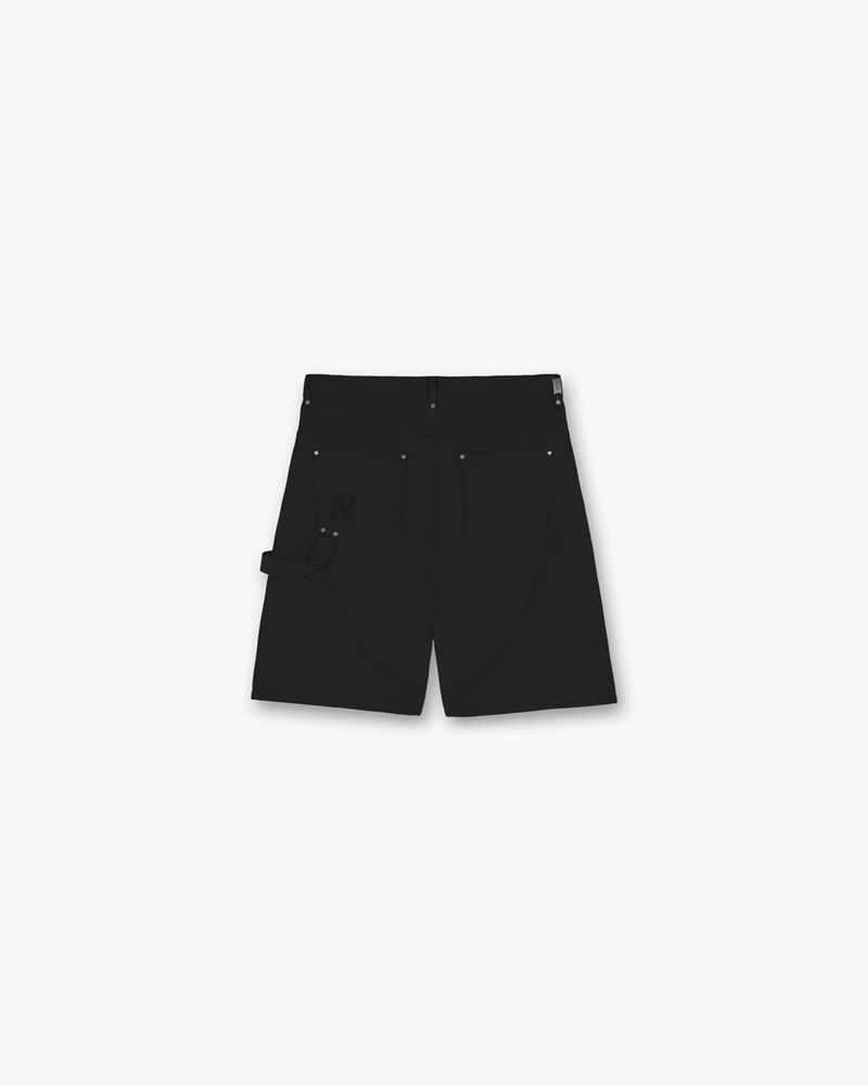 Men's Represent Utility Shorts Shorts Black | UK-EXKDI5623