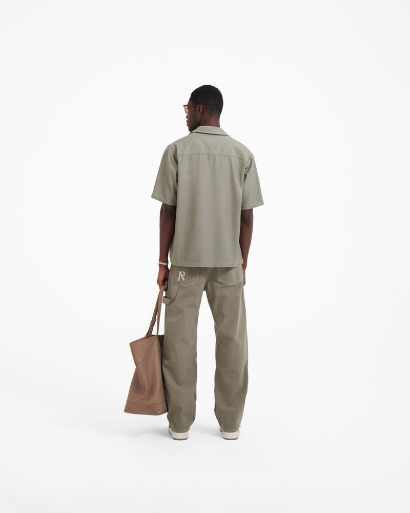 Men's Represent Utility Trousers Khaki | UK-SOCVW1635