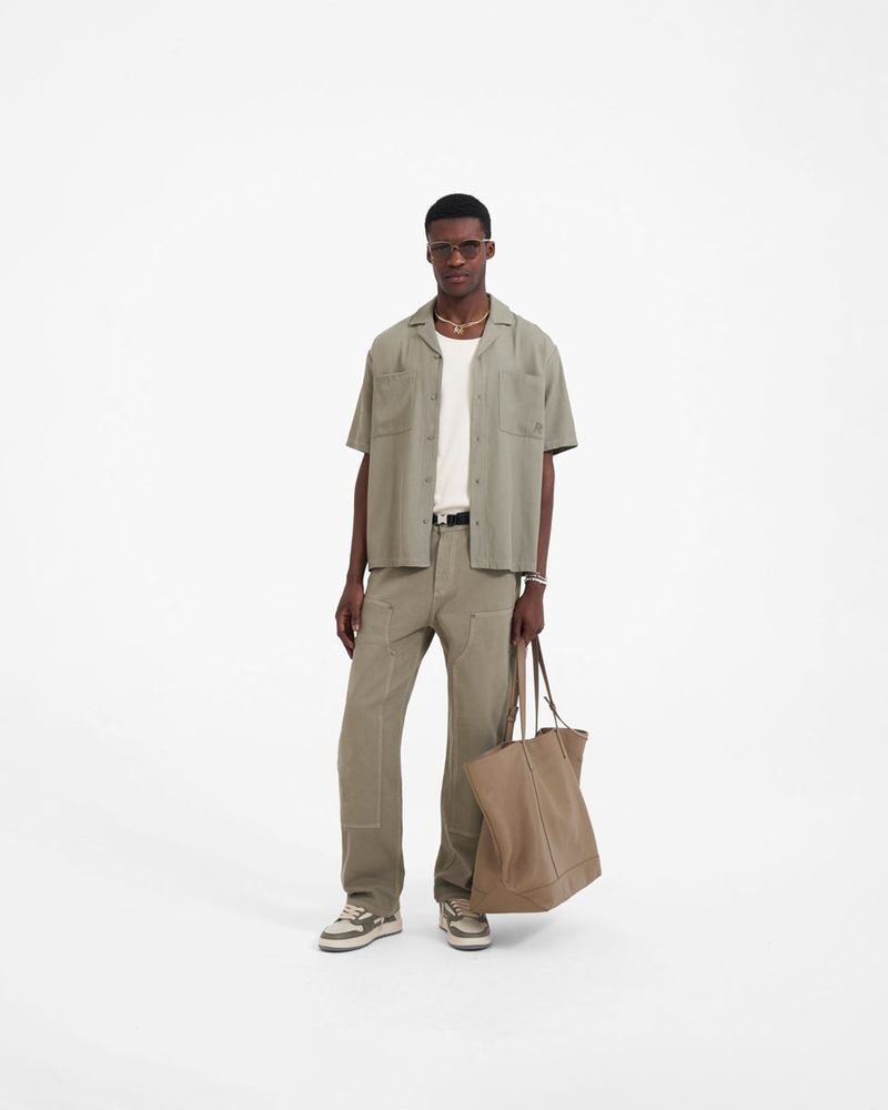 Men's Represent Utility Trousers Khaki | UK-SOCVW1635