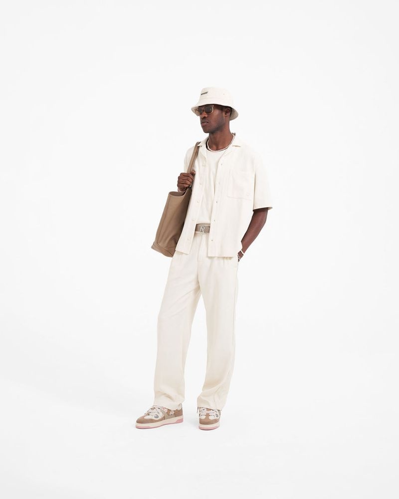 Men's Represent Yacht Trousers Cream | UK-RYTVN1325